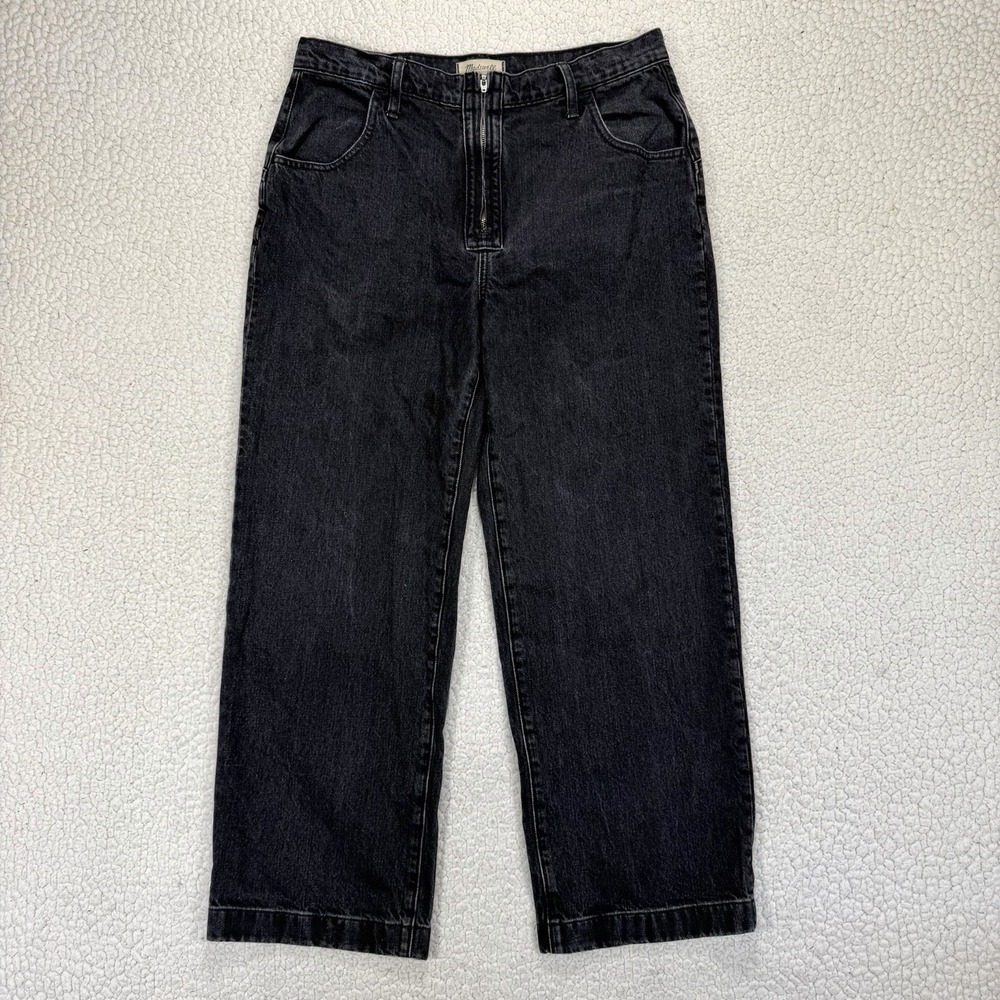 Madewell Perfect Vintage Wide Leg Jeans Women's 31 (34x28.5) Streetwear Boho‎